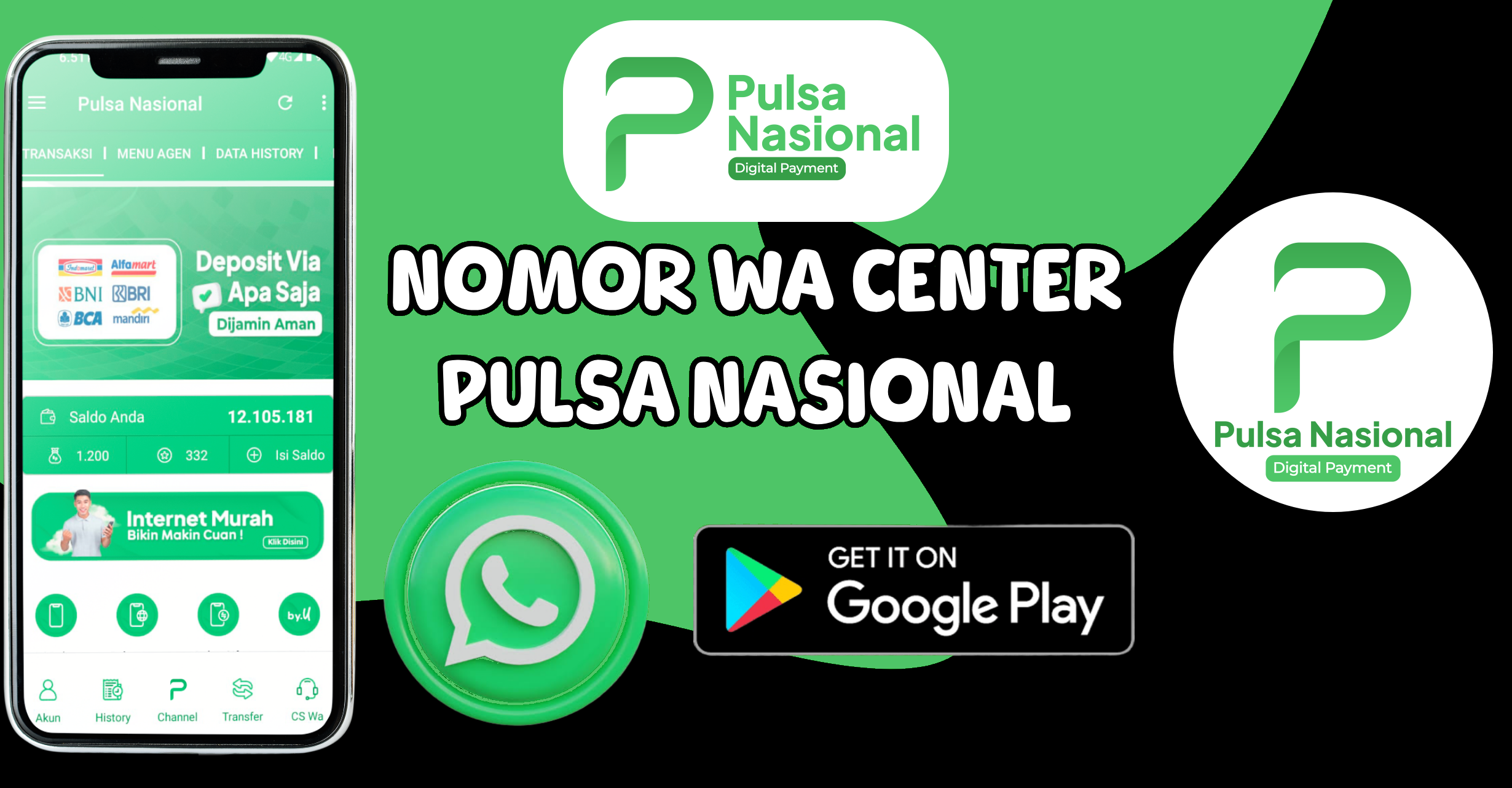 cara transaksi pulsa nasional